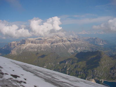 Sella Group from Marmolada